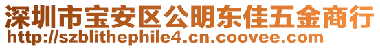 深圳市寶安區(qū)公明東佳五金商行