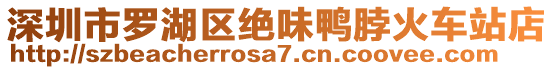 深圳市羅湖區(qū)絕味鴨脖火車站店