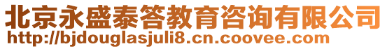 北京永盛泰答教育咨詢有限公司