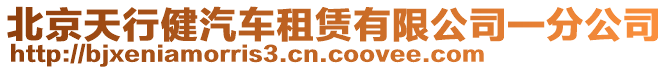 北京天行健汽車租賃有限公司一分公司