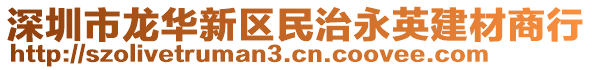 深圳市龍華新區(qū)民治永英建材商行