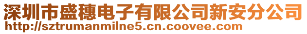 深圳市盛穗電子有限公司新安分公司