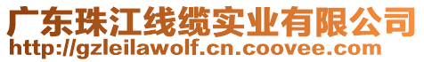 廣東珠江線纜實(shí)業(yè)有限公司