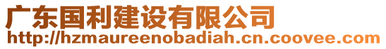 廣東國(guó)利建設(shè)有限公司