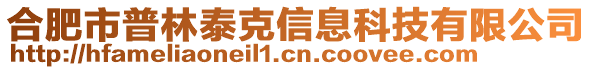 合肥市普林泰克信息科技有限公司