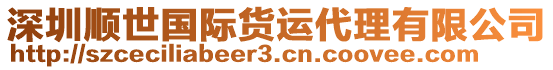 深圳順世國(guó)際貨運(yùn)代理有限公司