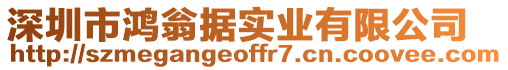 深圳市鴻翁據(jù)實(shí)業(yè)有限公司