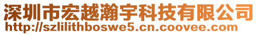 深圳市宏越瀚宇科技有限公司