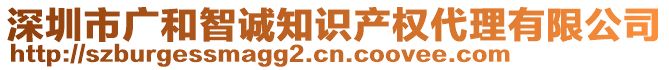 深圳市廣和智誠(chéng)知識(shí)產(chǎn)權(quán)代理有限公司