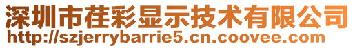 深圳市荏彩顯示技術(shù)有限公司