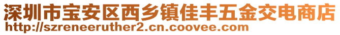 深圳市寶安區(qū)西鄉(xiāng)鎮(zhèn)佳豐五金交電商店