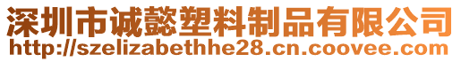 深圳市誠懿塑料制品有限公司