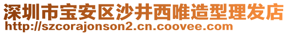 深圳市寶安區(qū)沙井西唯造型理發(fā)店