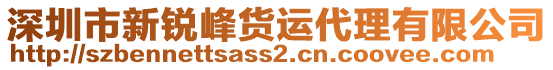 深圳市新銳峰貨運(yùn)代理有限公司