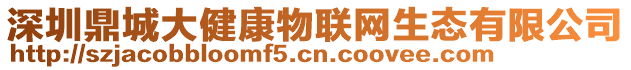 深圳鼎城大健康物聯(lián)網(wǎng)生態(tài)有限公司