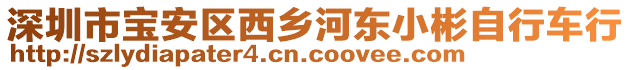 深圳市寶安區(qū)西鄉(xiāng)河?xùn)|小彬自行車行