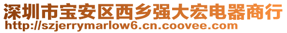 深圳市寶安區(qū)西鄉(xiāng)強(qiáng)大宏電器商行