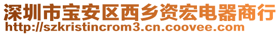 深圳市寶安區(qū)西鄉(xiāng)資宏電器商行