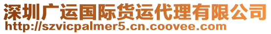 深圳广运国际货运代理有限公司