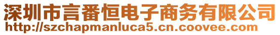 深圳市言番恒電子商務有限公司