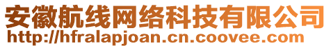 安徽航線網(wǎng)絡(luò)科技有限公司