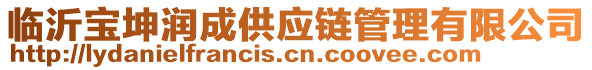 臨沂寶坤潤成供應鏈管理有限公司