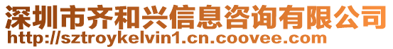 深圳市齊和興信息咨詢有限公司