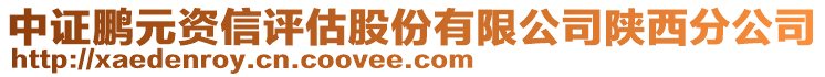 中證鵬元資信評估股份有限公司陜西分公司