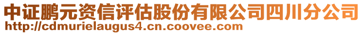 中證鵬元資信評估股份有限公司四川分公司