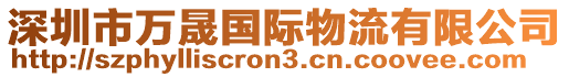 深圳市萬晟國際物流有限公司