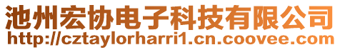 池州宏協(xié)電子科技有限公司