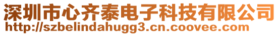 深圳市心齊泰電子科技有限公司