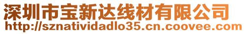 深圳市寶新達線材有限公司