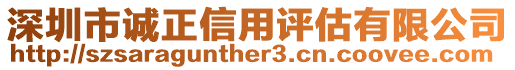 深圳市誠正信用評估有限公司