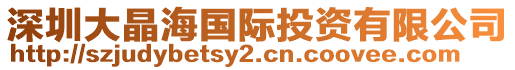 深圳大晶海國(guó)際投資有限公司