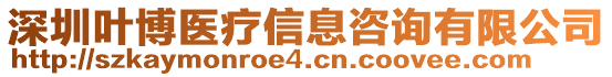 深圳葉博醫(yī)療信息咨詢有限公司