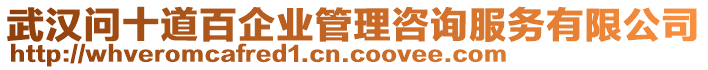 武漢問十道百企業(yè)管理咨詢服務(wù)有限公司