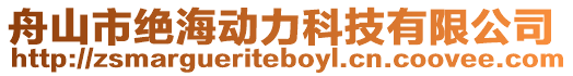 舟山市絕海動力科技有限公司