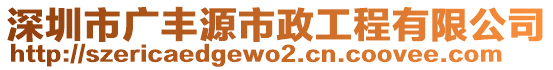 深圳市廣豐源市政工程有限公司