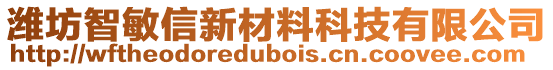 濰坊智敏信新材料科技有限公司