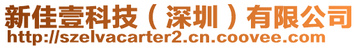 新佳壹科技（深圳）有限公司