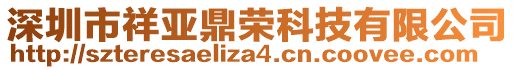 深圳市祥亞鼎榮科技有限公司