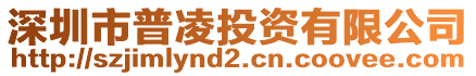 深圳市普凌投資有限公司