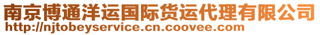 南京博通洋運(yùn)國(guó)際貨運(yùn)代理有限公司