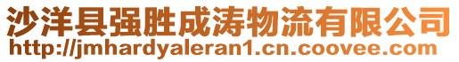 沙洋县强胜成涛物流有限公司