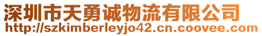 深圳市天勇誠物流有限公司