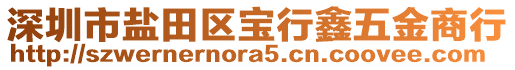 深圳市鹽田區(qū)寶行鑫五金商行