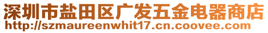 深圳市鹽田區(qū)廣發(fā)五金電器商店