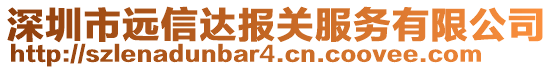 深圳市遠(yuǎn)信達(dá)報關(guān)服務(wù)有限公司