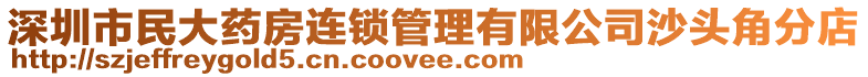 深圳市民大藥房連鎖管理有限公司沙頭角分店